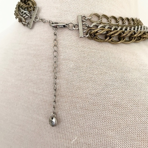 Loft Heavy Layered Necklace - Picture 5 of 12